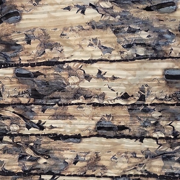 Buckle Black Size Medium blouse Gray Blue - Picture 2 of 5